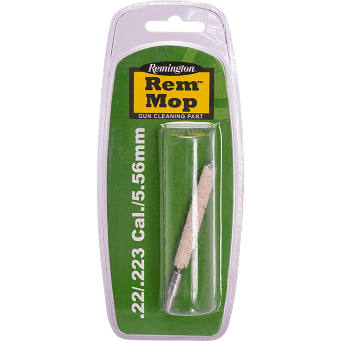 Ерш для чистки оружия REMINGTON калибр 22/223, 5,56 мм пуховый 00029658