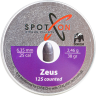 Пуля пневматическая SPOTON ZEUS 6,35мм, 2,46гр (125 шт.) 00247102